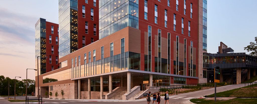 University of Iowa Elizabeth Catlett Residence Hall - Tri-City Electric